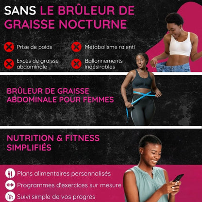 Brûleur de graisse nocturne supplément alimentaire