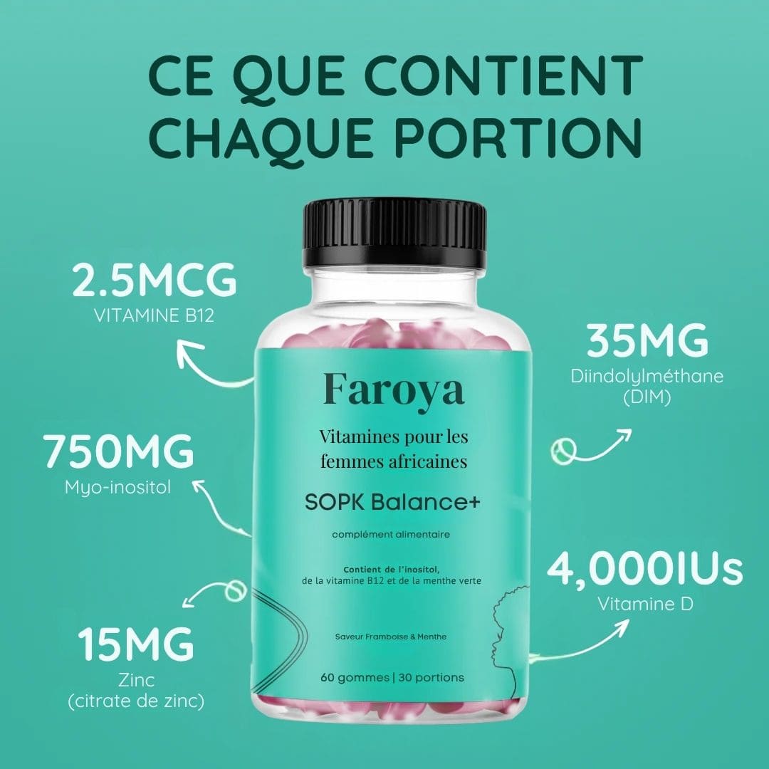 SOPK Balance+ / Équilibre Hormonal, Cycles Réguliers et Peau Plus Nette